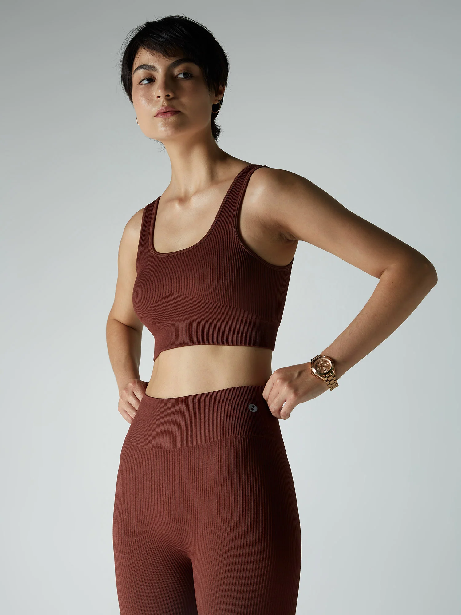 Auburn Seamless Cinched Activewear Set - Image 2