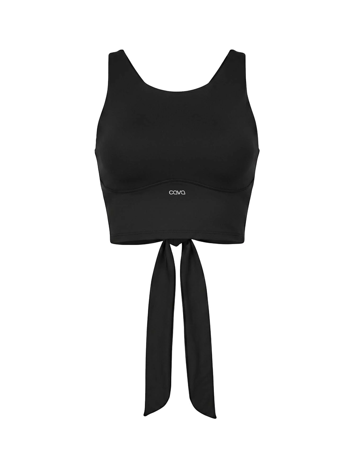Black Tieback Swim Top - Image 7