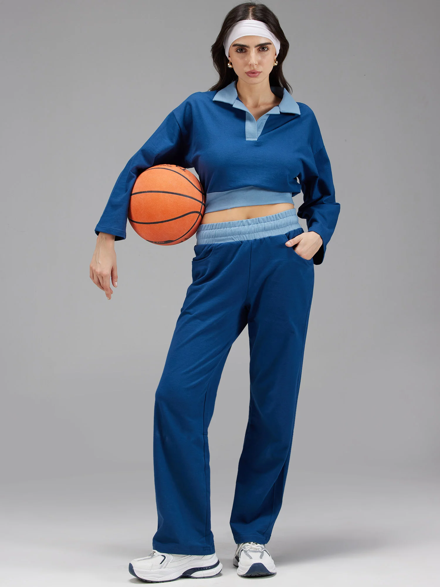 Blue Weekend Joggers - Image 2