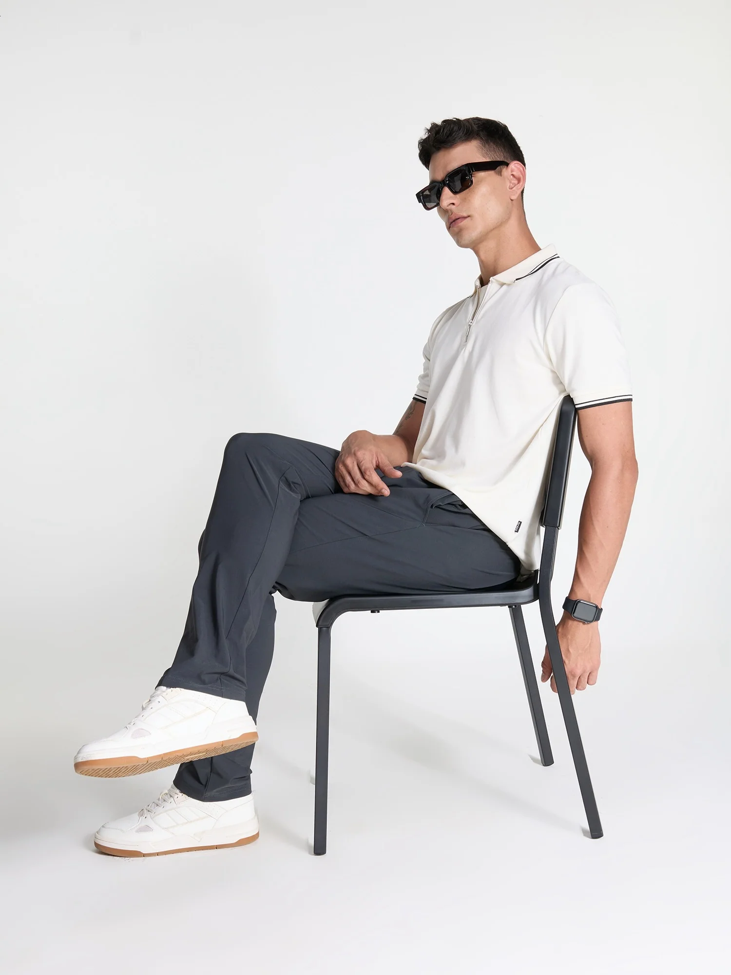Charcoal Workleisure Pants - Image 2