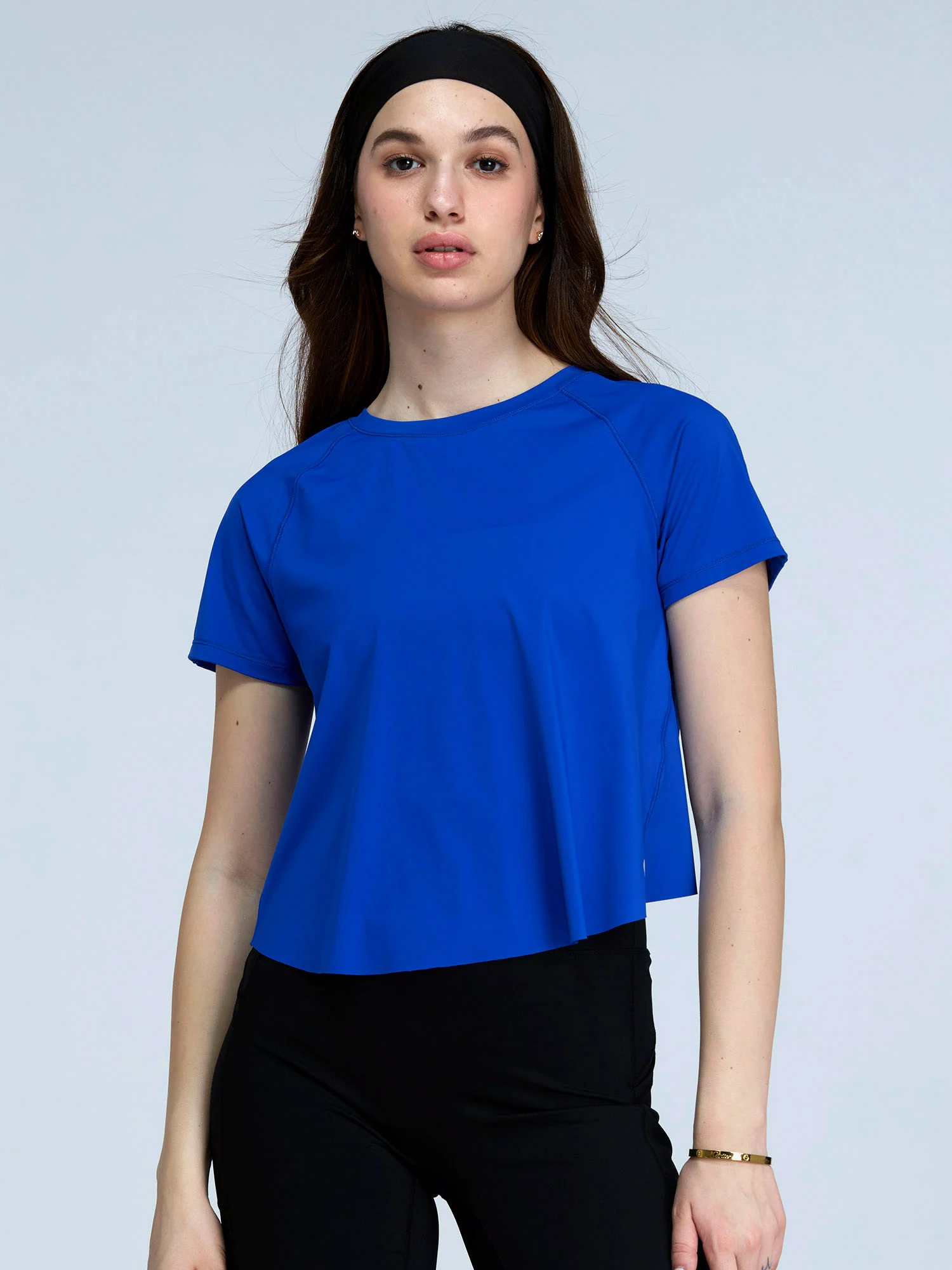 Cobalt Overlap Tee - Image 6