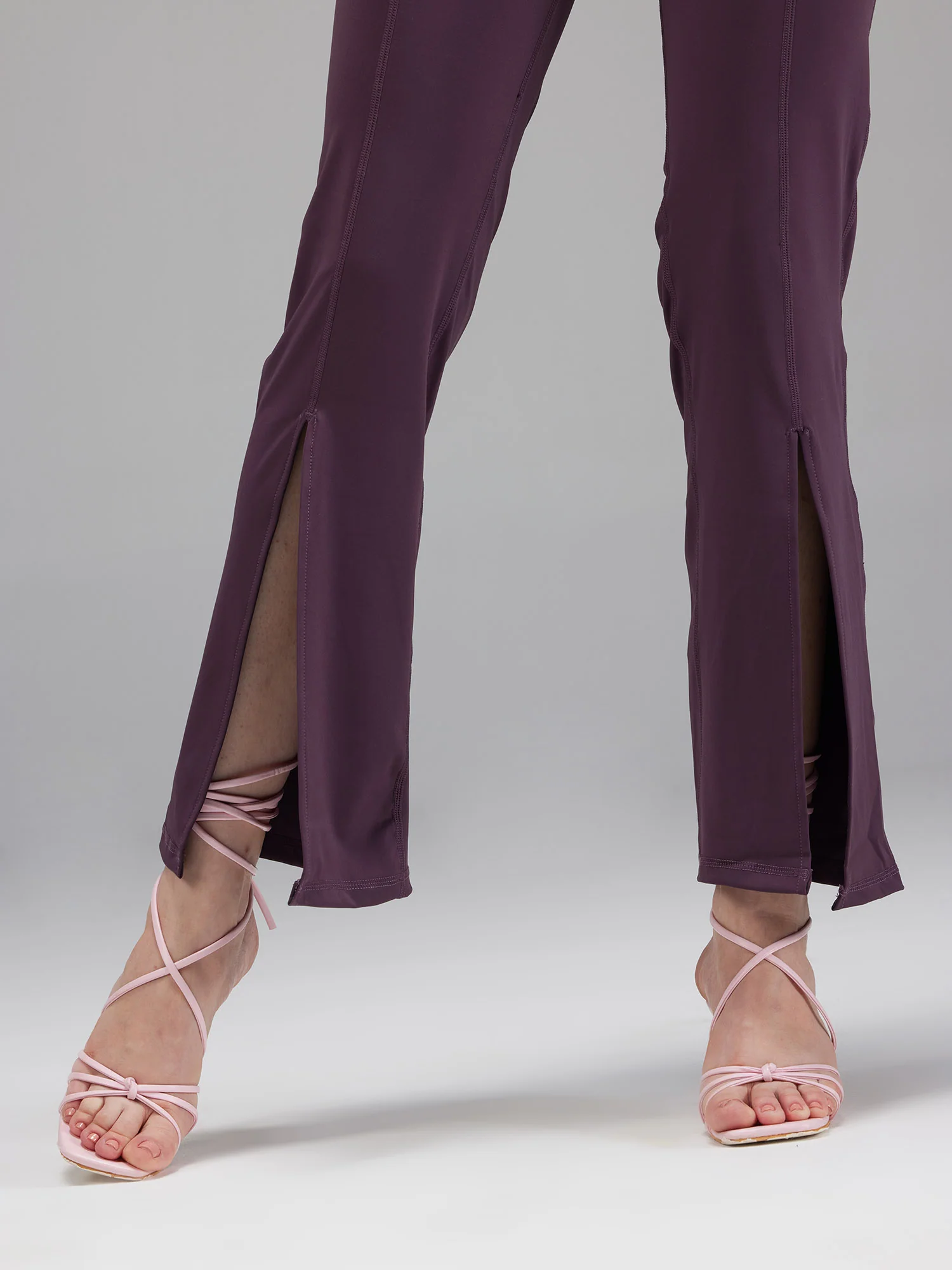 Grape Retro Flare Pants - Image 6