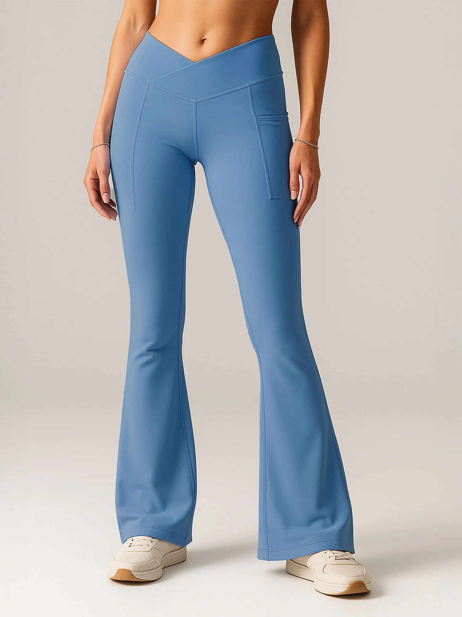 Pebble Extra Tall Hourglass Flared Leggings