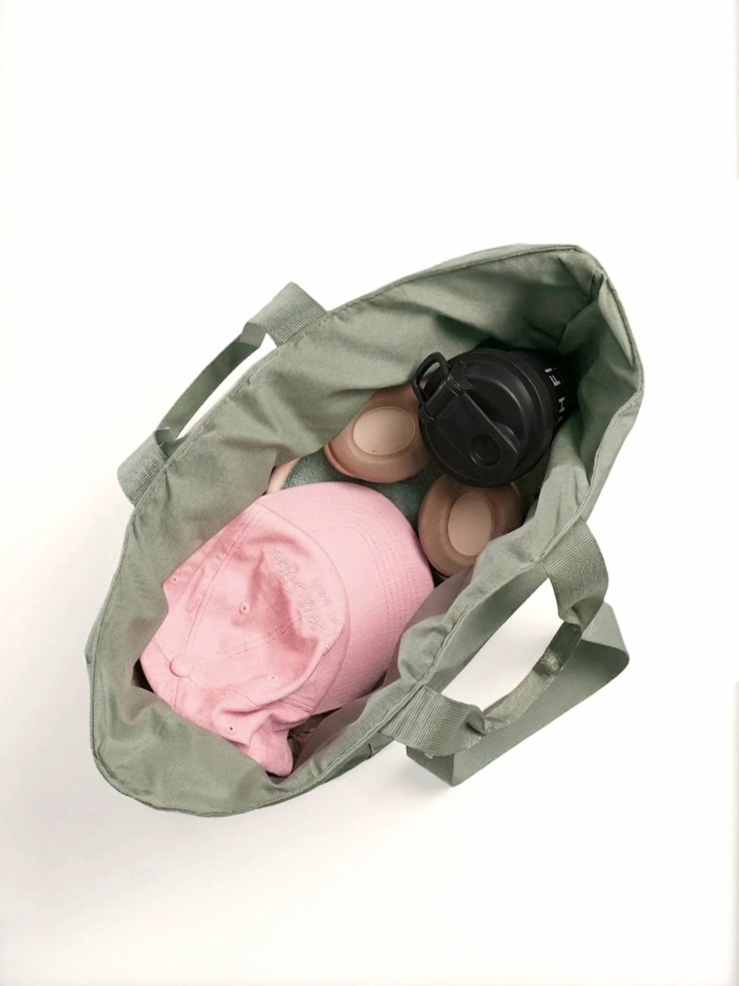 Sage Green Cava Essential Tote - Image 4