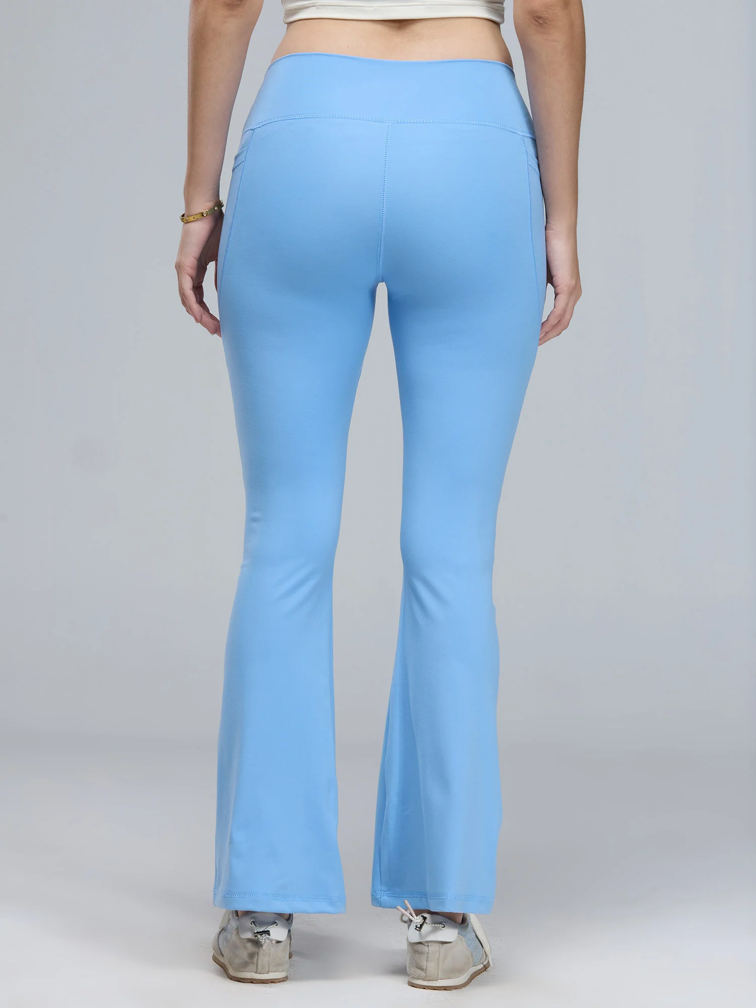 Sky Blue Sculpt Leggings - Image 2