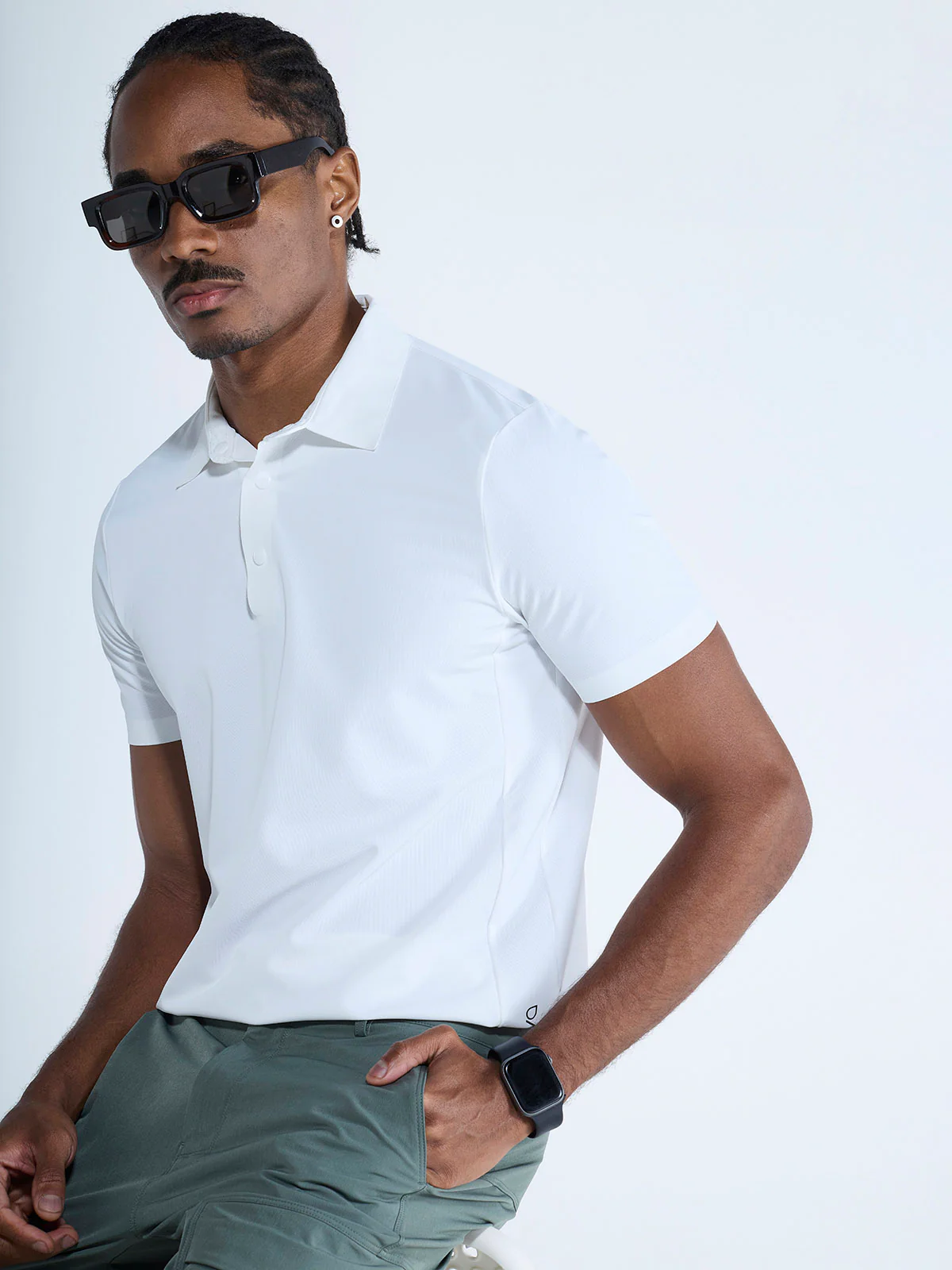 White Ace Bond Polo