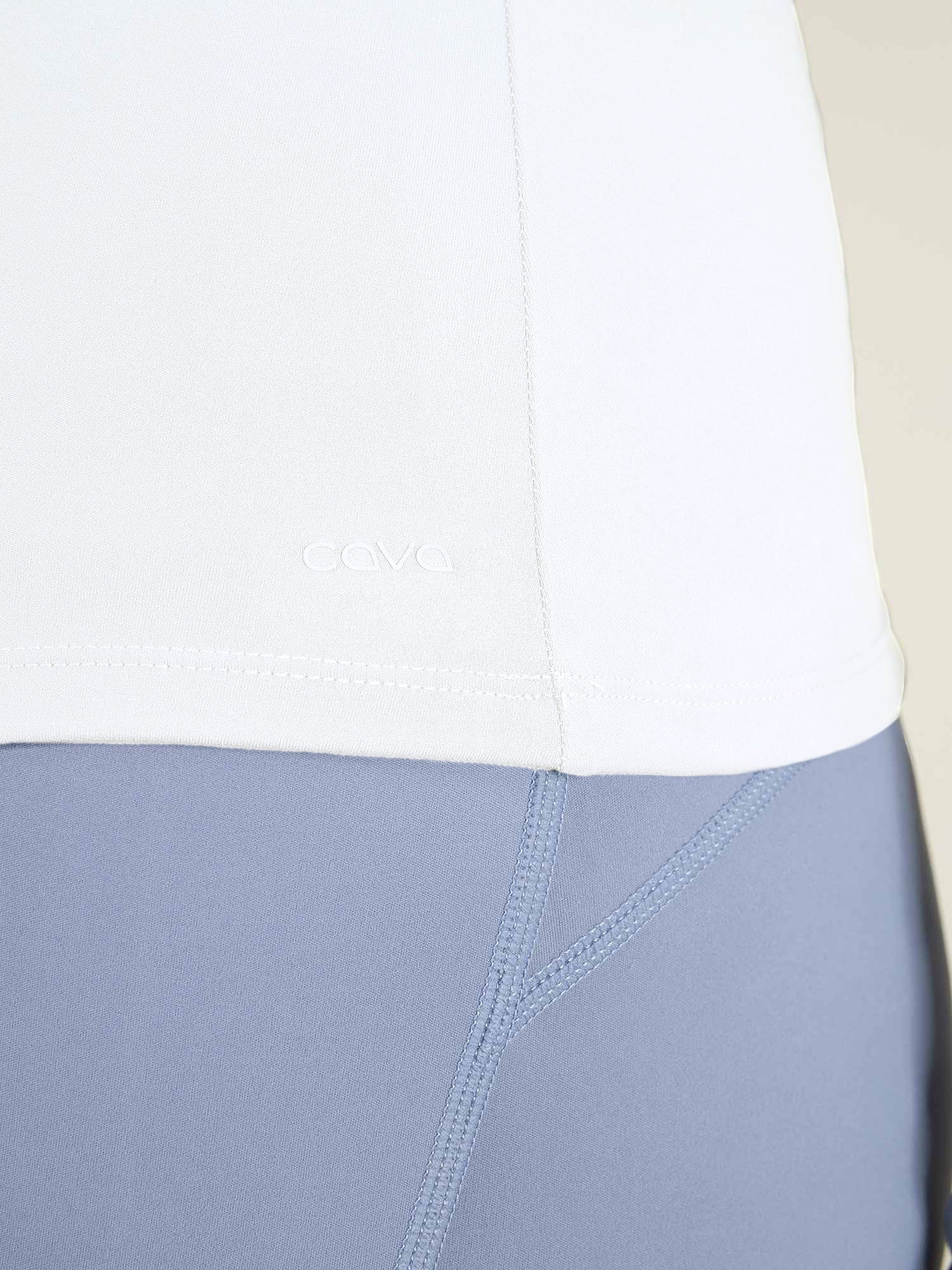 White Sculpt Scoop Top - Image 6